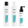 Nioxin Scalp + Hair Thickening System 3 for Coloured, dry and damaged hair Treated Hair with Light Thinning