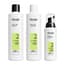 Nioxin Scalp + Hair Thickening System 2 for Natural Hair with Progressed Thinning, Loyalty Kit