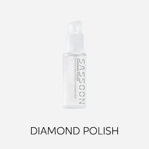 Sassoon Diamond Polish: An excellent serum for supporting the use of hot tools and protecting hair against heat.