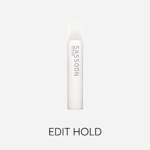 Sassoon Edit Hold: A finishing spray with a long-lasting yet flexible hold. Allows flexibility while maintaining a long-lasting hold